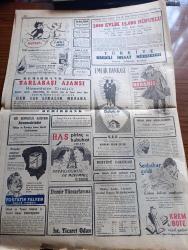 Cumhuriyet Gazetesi - 6 Ekim 1954 - Türk Alman iktisadi görüşmeleri dün başladı - başvekilimiz Adnan Menderes'in Dün Federal Almanya meclis reisini ziyaretinde çekilen fotoğraf - İstanbul'un kurtuluş günü - Celal Bayar'ın Karadeniz seyahati - Fransa semalarını uçan daireler istila etti - Alman ordusunun yeni komuta heyeti seçiliyor - Arsenal Moskova'da 5-0 yenildi - Trieste Anlaşması imzalandı - 1001 Kuyu Yazan Va Nü yazı dizisi - Atatürk Üniversitesi için tetkikler yapan heyet Diyarbakır'da - Kıbrıs Türkiye'ye aittir - refahı körüklüyoruz yazan Burhan Felek -  İstanbul profesyonel lig maçları fikstürü - milli takım bugün Beşiktaş'ta karşılaşacak - meşhur Fransız yüzücüsü  Vallery öldü -  Bahçeden Bir Adam Girdi yazan Perihan Zorlu Yazı Dizisi - İstanbul Ankara radyo programı - küçük sahnede oynanacak oyunlar - Film Yıldızı Neriman Köksal  Puro Tuvalet Sabunu Kullanıyor - milli talebe Federasyonu ile Milli Türk Talebe Birliği birleştiriliyor - Demirbank Tarlabaşı Ajansı açıldı