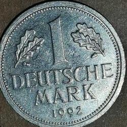 ALMANYA 1992 A  1 MARK