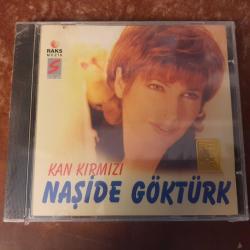 NAŞİDE GÖKTÜRK - KAN KIRMIZI - KAPALI AMBALAJINDA   - ORJINAL BANDROLLU CD