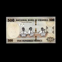 RUANDA (2019) - 500 Francs (ÇİL 10/10)