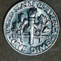 AMERİKA 1984 P  1 DİME