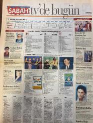 SABAH MELODİ GAZETESİ DOĞUM GÜNÜ HEDİYESİ - 10 OCAK 1998 - Sezen Aksu-Ajda Pekkan-Gülbahar Merdivan-Erdoğan Sevgin-Sevtap Parmaksız-Asuman Krause-Leyla Tekül-James Dean-Kemal Sunal-İlyas Salman-Süleyman Turan-Meltem Pusat-Emine S. Beder-Hale Pakcan-Patrick Mc Donnell-Mort Walker-Dick Browne-Tom Armstrong-Elif Dürüst-Özcan Deniz-Ezlin Moroğlu-Nadide Sultan-Nükhet Duru-Seray Sever-Şebnem Dönmez-Yonca Evcimik-Ebru Cündübeyoğlu-İzzet Altınmeşe-Cüneyt Arkın-Alkan Onat-Duygu Sağır-Emel Sayın-Kenan Pars-Mickey Rooney-Elizabeth Taylor-Kenan Kalav-Cüneyt Gökçer-Bülent Özveren-Richard Thorpe-Arlene Dahl-Red Skelton-Robert Guillaume-John Lithgow-Daniel Baldwin-Bill Paxton-Robert Boris-Frank Whaley-Kevin Sorbo-Kate Jackson-Parker Stevenson-Robert Urich-Michael T. Weiss-Kenan Işık  Sezen-Ajda dayanışması-Kanal 6 cuma gecesini Ajda Pekkan’a ayırdı-Apo’dan şok açıklamalar-Yüzyılın uyuşturucu operasyonu Arena’da-Tele-Kritik-Siz adamı deli edersiniz-Haftanın Starları-4x21 doludizgin-Kibariye’den Emmoğl