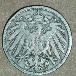 ALMANYA 1905  10 PFENNIG