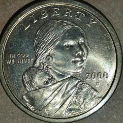 AMERİKA  2000 D   1 DOLAR