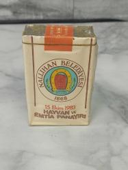 Antika Koleksiyonluk Nadir 1983 Nallıhan Belediyesi Panayırı Sigarası - Açılmamış
