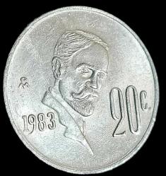 Meksika 1983 20 Centavos