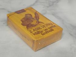 Antika Koleksiyonluk Nadir 1983 Aşık Veysel Festivali Sigarası - Açılmamış
