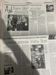 KÜLTÜR YAŞAM GAZETESİ DOĞUM GÜNÜ HEDİYESİ - 15 MART 1998 -Murat Çelikkan-Ekrem Murat-Tuna Erdem-Bent-Allen-Kevin Costner-Sinan Akkar-Ayşegül Sönmez-Andrew Lloyd Webber-Chomsky-Lütfü Akad-Gülsen Tuncer-Füsun Demirel-Tamer Levent-Evin Esen-Gülriz Sururi-Engin Cezzar-Şener Şen-Ferhan Şensoy-Ali Poyrazoğlu-Carmen-Dustin Hoffman-Robin Williams-John Travolta-Emma Thompson-Ben Stiller-Billy Crystal-Robert Duvall-Robert Plant-Jimmy Page-Roger Waters-Duran Duran-Tina Turner-Nükhet Duru-Nilüfer-Melih Cevdet Anday-Tom Courtenay-Tom Courtenay-Nick Nolte-Tommy Lee Jones-Susan Sarandon-Meryl Streep-Tommy Lee Jones-Mireille Mathieu-Deniz Türkali-Gianni Versace-Mira Nair-Semih Kaplanoğlu-Ece Ayhan-Halit Refiğ  70’ler keşfediliyor-Kitap yakma İngiltere’de hortladı-İzmir sinema günlerine hazırlanıyor-Seks arkadaşlığı bozar mı-Martı Bilkent’te-Tartuffe-Çingene Baron-Usta Beni Öldürsene-Yaşam ve Ölüm Arasında-Mücevher Sergisi-Ustalara Saygı-Spagetti Buñuel Rossellini-Umutlu yıldızlara-Deniz güneş lezzet-