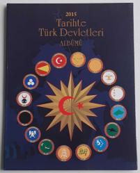 2015 Tarihte Türk Devletleri Hatıra Para Albümü boş