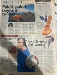 MİLLİYET VİTRİN GAZETESİ DOĞUM GÜNÜ HEDİYESİ - 17 OCAK 1998 -Nora Romi - Adnan Aydın - Gamze Yetiş - Neşe Can Kaan - Dilek Sancılı - Emre Aköz - Gülgün Feyman - Dilek Sancılı - Emine Durak - Ayfer Toprak - Yasemin Baysan - Ahmet Güngör - Selami Mutlu - Ayfer Toprak - Dilek Sancılı - Emre Aköz - Pasaja gir - Bu da ne? Ekose! - Çoraplarım kaçmayacak - Ne dediler? - Modacıdan mücevher - Çin usulü tedavi - Cepteyim hayatım - Şimdi kararma zamanı - Bebek serisinin tarihiçesi - Bir dünya firması olacağız - Evinizi perdeyle giydirin - Deriler canlandı - Taklitlerimiz bizi tanıttı - Paket paket bayram turları - Yeniköy’deki eski cevher - Saçlarınız konuşuyor - Ekranın binbir suratı - Akmerkez imamı - Kısa kısa - Ödüllü koku - Kampanya başlıyor - Yaz için şimdilik bu… - İnternetteki yumuşaklık