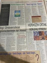 MİLLİYET İŞ YAŞAM GAZETESİ DOĞUM GÜNÜ HEDİYESİ - 18 OCAK 1998 -Mustafa İçil–Ebru Kardeş–A. Bozkurt–L. Boskoviç–Gülay Atasoy–Erdoğan Bozdoğan–Kazancı Erol–Zeynep Günsür–Nick Zeniuk–Rıza Kutlu Işıklar–Atıf Akgüç–Can Bayar–Aydın Buğra İlter–Metin Uçar–Cem Kozlu–Selçuk Alagöz–Metin Özkan–Ali Özdemir–Uğur Oflaz–Serhat Sağlam–Tufan Ersöz–İlker Ergün–Murat Kılıç–Cüneyt Koryürek–Murat Yalçıntaş–Şebnem Aybars–Murat Demirer–S. Cengiz Alp–Kaan Karayal–H. Altan Ergüder–Mehmet Yalçınkaya–Vural Yurdseven–İzzet Karaduman–Y. Bilge Tümerteki—Doğada çalışmak–Alternatif Turizm–Müdürünü Dünyaya Açılıyor–3M Fortune’da 35. oldu–Netaş’tan Kişisel Başarı için 100 ipucu–Ürün Yönetimi–Mexx’den Sevenlere–İş Yazışma Teknikleri–Eğitim Hipermarketi–Gerçekten Kontrolü İçin Çok Yol–İş Görüşmesi İçin Randevu Alınız–Görüşme Başka Yana Kaymasın–Hizmette En Önemli Faktör İnsandır–7 İyi 7 Kötü–Toplantı Karakteriniz Kimliğinizdir–Bilgi Üniversitesi Öğrencilerinin İşi Hazır–Kişisel Başarı İçin–Yönetici Değil Lider Yönetici