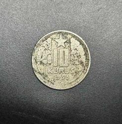 1935 10 KURUŞ 'R' NADİR