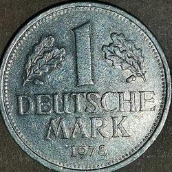 ALMANYA 1978 J   1 MARK