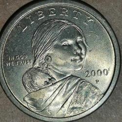 AMERİKA 2000 P   1 DOLAR