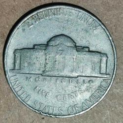 AMERİKA  1964     5 CENT