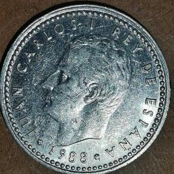 İSPANYA 1988 1 PESETA