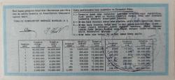 MİLLİ PİYANGO DÖRTTE BİR BİLET 29 EKİM 1983 TARİHLİ CUMHURİYET FAZİLETTİR M.K.ATATÜRK TEMALI K HARFİ 405732 NUMARALI ÇOK NADİR