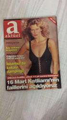 AKTÜEL  HAFTALIK HABER DERGİSİ - SAYI:62 - 10-16 EYLÜL 1992 -   ANKARA SOSYETESİ – ÇILGINLAR ÇILGIN TAKLİDİ YAPANLAR – İSTANBUL’DA KOKAİN DAMPİNGİ – ÜLKÜCÜ KATİLİN AİLESİ KONUŞTU – 16 MART KATLİAMI FAİLLERİ – KIRMIZI HALILI DAVETLER – TBMM RESEPSİYONU – TÜRKİYE GÜZELLERİYLE SİYASETÇİLER – BEYMEN HOME COLLECTION – KUVEYT’TE BEYMEN ŞUBESİ – DEVLET BAKANLARI VE EŞLERİ – PAPYONLU ERKEKLER – GİYİM KUŞAM ELEŞTİRİLERİ – MAKYAJ SKANDALLARI – SOSYETENİN PLAYBOYLARI – T-SHIRT DAVETİ – MODA VE DEKORASYON – BEYAZPERDEDE SEKS DEVRİMİ – HOLLYWOOD’DAN AŞK HİKAYELERİ – MAZHAR ALANSON VE ÇETİN ALTAN – FESTİVAL HABERLERİ – ÇOCUKLAR İÇİN INFO – HAYVAN SEVGİSİ – ELEKTRONİK OYUNCAKLAR – AJANDA – BULMACA – KAZANANLAR KAYBEDENLER – GECENİN EN YAKIŞIKLISI – DEDİKODU KÖŞESİ – BÜYÜKELÇİLİKLERDE BEYMEN ETKİSİ -  TANSU ÇİLLER – MURAT SÖKMENOĞLU – SÜLEYMAN DEMİREL – YILDIRIM AKTUNA – SAKIP SABANCI – ORHAN ERTANHAN – MONİKA ERTANHAN – MEHMET KAHRAMAN – SERAP SAĞLAR – FİKRİ SAĞLAR – HÜSAMETTİN CİNDORUK   160   SAYFA