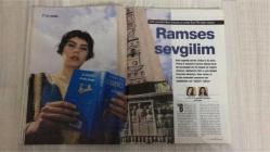 AKTÜEL  HAFTALIK HABER DERGİSİ - SAYI:399 - 11-17 MART 1999 -   UKRAYNALI OPERA SANATÇISI MARIA’NIN (MERYEM YILDIRIM) MANUEL TERAPİ YÖNTEMİYLE AYDIN MENDERES’TEN EREN ATA’YA KADAR BİRÇOK ÜNLÜYÜ TEDAVİ ETMESİ – CEMİLE YALE’NİN GÖRME KAYBINDAN İYİLEŞME SÜRECİ – ZÜLFÜ LİVANELİ’NİN “NEW AGE RHAPSODY” ALBÜMÜYLE SENFONİK FORMDA KENDİ EZGİLERİNİ SUNMASI – UNESCO’NUN 50. YILDÖNÜMÜNDE BAŞLAYAN PROJENİN ATLANTIC RECORDS TARAFINDAN DÜNYAYA SUNULMASI – FRANCIS SHAW VE ARİF MARDİN’İN ALBÜME DAİR YORUMLARI – MISIR UYGARLIĞINA YÜKSELEN İLGİ VE II. RAMSES’İN BRAD PITT KADAR POPÜLER HALE GELMESİ – CHRISTIAN JACQ’UN RAMSES SERİSİYLE MISIR TARİHİNİ POPÜLERLEŞTİRMESİ – MISIR’A YOLCULUK HAYALİNİ GERÇEKLEŞTİRMEK İÇİN İŞİNDEN AYRILAN SERNA ONUR’UN KİŞİSEL KEŞİF YOLCULUĞU -  AYDIN MENDERES – SEVAL TÜRKEŞ – RAŞİT DOSTUM – MARIA YULCHRUM (MERYEM YILDIRIM) – CEMİLE YALE – EREN ATA – BALÇİÇEK İLTER – ZÜLFÜ LİVANELİ – FRANCIS SHAW – ARİF MARDİN – CHRISTIAN JACQ – SERNA ONUR - 138 SAYFA