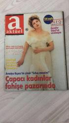 AKTÜEL  HAFTALIK HABER DERGİSİ - SAYI:44 - 7-13 MAYIS - 1992 -  LAİKLİĞE KARŞI KUTSAL İTTİFAK – ÇAPACI KADINLAR FAHİŞE PAZARINDA – DOPİNGLİ ÇOCUKLAR KOLEJLERDE TÖKEZLİYOR – ÜLKÜCÜLERİN ŞARKISI ERMENİ BESTESİ – ÜÇÜNCÜ ÖZAL DÖNEMİ – GEL İSTANBUL BAKANI OL – UÇURTMA RESSAMLARI – CANNES’92: SEKS VE BAŞTAN ÇIKARMA – 21. YÜZYILIN TÜRK ERKEĞİ – ŞİMDİ BÖYLE YAŞANIYOR – NE KADAR DELİYSENİZ O KADAR YARATICISINIZ – KADIN KİMLİĞİNİN KÖKENİ ANADOLU’DA – AKTÜEL ÇALIŞANLARI ANNELERİNE HEDİYE ALDI – EŞARP DENİNCE AKLA GELEN – PARFÜMÜNÜZ KİMLİĞİNİZDİR – MÜCEVHERDE TARİHSEL TASARIM – ÇOCUK VE DELİKANLI SAİT FAİK – GÜN GÜN BU HAFTA – SİNEMA: YABANCI KUCAK, SON GÖREV – TELEVİZYON: AKBABANIN ÜÇ GÜNÜ – KİTAP: GERİ DÖNÜLMEZ ELEKTRİKLENMELER – KAZANANLAR KAYBEDENLER – GECELER – HAKKATEN – HAYVANLAR – BULMACA – ZÜLFÜ LİVANELİ’NİN GALERİSİ –  FERAYE TANYOLAÇ – TURHAN KASO – SAİT FAİK – RAUF DENKTAŞ – TILBE BATUM – ÇELİK GÜLERSOY – GORDON MILNE – SAYAT NOVA – GILLES KEPEL – DON GIUSSANI – SALİH MEMECAN 160 SAYFA