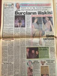 HÜRRİYET KELEBEK GAZETESİ DOĞUM GÜNÜ GAZETESİ - 13 EKİM 1990 -Dansöz Melike - Burhan Çaçan - Sema Şahin - Maria Teresa - Gualtiero Bassetti - Gualtiero Solazzi - Suzan Avcı - Suna Selen - Ayşen Gruda - Kenan Kıvanç - Beyhan Abla - Gökhan Güçlü - Celal B. - Ece Matraş - Gaffur Tutaralı - Perihan Savaş - Sema Yunak - Seden Sunar - Sibel Can - Hakan Ural - Hüseyin Elçin - Selçuk Uluergüven - Ertan Damaroğlu - Zeki Ökten - Cüneyt Arkın - Zümrüt Cansel - Erdoğan Tunas - Eray Özbal - Mine Sun - Serdar Cem - Selim İleri - Mesut Çakarlı - Yavuz Sezer - Ümit Meriç - Fatoş Sezer - Esin Burak - Adile Ayda - Margaret Kidder - Ali Poyrazoğlu - Margot Kidder - Suzan Avcı - Lisa Hartman - Elvis Presley - Nigar Bilek - Osman Özcan  Fiyonk şıklığı - Fırtına kardeşler - Boy George Boy George’u anlatıyor - Gastrit gerçeği - Ateş bacayı sardı - İri göğüslerin dönüşü - Rahip rahibeyle evlendi - 250 bin liraya su geçirmez çorap - Yağını da yapayını da yaptılar - Aile saadeti - Sema’nın şansı açıldı -
