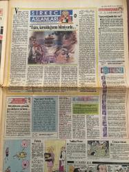 HÜRRİYET KELEBEK GAZETESİ DOĞUM GÜNÜ GAZETESİ - 13 EKİM 1990 -Dansöz Melike - Burhan Çaçan - Sema Şahin - Maria Teresa - Gualtiero Bassetti - Gualtiero Solazzi - Suzan Avcı - Suna Selen - Ayşen Gruda - Kenan Kıvanç - Beyhan Abla - Gökhan Güçlü - Celal B. - Ece Matraş - Gaffur Tutaralı - Perihan Savaş - Sema Yunak - Seden Sunar - Sibel Can - Hakan Ural - Hüseyin Elçin - Selçuk Uluergüven - Ertan Damaroğlu - Zeki Ökten - Cüneyt Arkın - Zümrüt Cansel - Erdoğan Tunas - Eray Özbal - Mine Sun - Serdar Cem - Selim İleri - Mesut Çakarlı - Yavuz Sezer - Ümit Meriç - Fatoş Sezer - Esin Burak - Adile Ayda - Margaret Kidder - Ali Poyrazoğlu - Margot Kidder - Suzan Avcı - Lisa Hartman - Elvis Presley - Nigar Bilek - Osman Özcan  Fiyonk şıklığı - Fırtına kardeşler - Boy George Boy George’u anlatıyor - Gastrit gerçeği - Ateş bacayı sardı - İri göğüslerin dönüşü - Rahip rahibeyle evlendi - 250 bin liraya su geçirmez çorap - Yağını da yapayını da yaptılar - Aile saadeti - Sema’nın şansı açıldı -