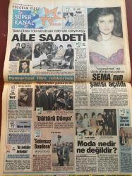 HÜRRİYET KELEBEK GAZETESİ DOĞUM GÜNÜ GAZETESİ - 13 EKİM 1990 -Dansöz Melike - Burhan Çaçan - Sema Şahin - Maria Teresa - Gualtiero Bassetti - Gualtiero Solazzi - Suzan Avcı - Suna Selen - Ayşen Gruda - Kenan Kıvanç - Beyhan Abla - Gökhan Güçlü - Celal B. - Ece Matraş - Gaffur Tutaralı - Perihan Savaş - Sema Yunak - Seden Sunar - Sibel Can - Hakan Ural - Hüseyin Elçin - Selçuk Uluergüven - Ertan Damaroğlu - Zeki Ökten - Cüneyt Arkın - Zümrüt Cansel - Erdoğan Tunas - Eray Özbal - Mine Sun - Serdar Cem - Selim İleri - Mesut Çakarlı - Yavuz Sezer - Ümit Meriç - Fatoş Sezer - Esin Burak - Adile Ayda - Margaret Kidder - Ali Poyrazoğlu - Margot Kidder - Suzan Avcı - Lisa Hartman - Elvis Presley - Nigar Bilek - Osman Özcan  Fiyonk şıklığı - Fırtına kardeşler - Boy George Boy George’u anlatıyor - Gastrit gerçeği - Ateş bacayı sardı - İri göğüslerin dönüşü - Rahip rahibeyle evlendi - 250 bin liraya su geçirmez çorap - Yağını da yapayını da yaptılar - Aile saadeti - Sema’nın şansı açıldı -