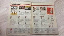 YENİ AKTÜEL  HAFTALIK HABER DERGİSİ - SAYI:33 - 23ŞUBAT - 1MART - 2006 - YEŞİL HAYATTA, KIRMIZI PASAPORTLU VE GRİ MERCEDESLİ – ÖMÜR TESTİ: YAŞAMI UZATAN CEVAP ANAHTARI – KAPKAC BORSASI: BAŞPARMAĞI KESİLEN ÇOCUKLAR – ORDU’YA KORKU SALAN CANAVAR – TSK’NIN AVRUPA YÜRÜYÜŞÜ – NÜKLEER BAŞLIKLI KIZLAR – BAŞKA BİR İRAN – AGCA İTİBARLARINI SARSTI – AŞK YOK, ŞOKE VAR – MAHPUS RADYOSUNUN SESİ – 50 YIL ÖNCEYDİ: ADALET CİMCOZ’UN FOTOĞRAF ALBÜMÜ – ARTIK YALNIZ YÜRÜMEYECEK: ROBBIE FOWLER – COLDPLAY’E BENZETİLEN “NEM” – NEREDE O ESKİ İSTANBUL – KEDİ DAVASI DÜŞTÜ – BİR MASAL TATLISI: AŞURE – SEYLERİN OTOPSİSİ – ÇÖZEMEDİM: HANDE ATAİZİ’NİN İDDİALI SÖZÜ – CEM YILMAZ’IN İSİM HAKKI – BIGUDİ TARİHİ – SPIDERMAN’İN GÜNAHI NE – HER HAFTA: SUDOKU, BULMACA, ASTROLOJİ, AJANDA – AMERİKALI GÖZÜYLE TÜRKİYE – TARİHİ BALIKÇIYI – GENÇ OSMAN – ŞEHİR IŞIKLARI – TREND KOÇU – TEST – MEDYATEK – GEÇMİŞ GÜNLER – GEÇMEMİŞ GÜNDEMLER – GEÇEN HAFTA – AJANDA – KÜLTÜR-SANAT -  SİNAN YERLİKAYA – MAHMUT YILDIRIM – KEMAL -  98  SAYFA