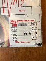 Pink Floyd : The Wall (Movie)- 25th Anniversary Limited Edition 1999 / DVD (Kapalı Ambalajında Poster Hediyeli)