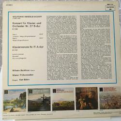 Mozart - Klavierkonzert Nr. 27 B-dur / Klaviersonate A-dur & Türkischen Marsch / Karl Böhm & Wiener Philharmoniker / Germany 1956 / LP / *classical*