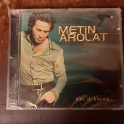 METİN AROLAT - YİNE BİR BAŞIMA - KAPALI AMBALAJINDA   - ORJINAL BANDROLLU CD