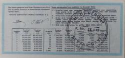 MİLLİ PİYANGO DÖRTTE BİR BİLET 29 TEMMUZ 1983 TARİHLİ ERZURUM KONGRESİ VE ATATÜRK TEMALI N HARFİ 597885 NUMARALI ÇOK NADİR