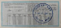 MİLLİ PİYANGO DÖRTTE BİR BİLET 29 MAYIS 1983 TARİHLİ İSTANBULUN FETHİ-FATİH SULTAN MEHMET TEMALI E HARFİ 926379 NUMARALI ÇOK NADİR