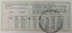 MİLLİ PİYANGO YARIM BİLET 19 MART 1983 TARİHLİ ÇANAKKALE GEÇİLEMEZ TEMALI Y HARFİ 286404 NUMARALI ÇOK NADİR