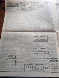 Cumhuriyet Gazetesi - 18 Mart 1943 - nutkun değerini anlamak için yazan Yunus Nadi Abalıoğlu Başmakale - başvekil Şükrü Saraçoğlu'nun mühim nutku - Başvekil Şükrü Saracoğlu Mesut bir Türk milleti kuvvetli bir Türk devleti işte bizim hedefimiz dedi - Aziz milli İsmet İnönü ve onun değerli mesai arkadaşı Şükrü Saraçoğlu fotoğraf - Harkof'un doğusunda kuşatılan kuvvetler - ormanlık bir arazide ilerleyen Alman keşif kolları fotoğraf - Bulgaristan Türkiye elçisi Vasfi Menteşi Bulgar başvekili ve hariciyesi ile mülakatları yaptı - Washington'da Avrupa'da açılacak ikinci cephe meselesi de müzakere ediliyor - tunus'ta müttefiklerin taarruz hazırlığı - Afrika'daki harekata iştirak eden İngiliz tanklarından bir grup çölde süratle ilerliyor fotoğraf - Hint masalları yazan Burhan Felek - yepyeni bir şehrin kuruluşu Karabük yazan Profesör Ziyaettin Fahri Fındıkoğlu - yaralı kalpler filmi Lale sinemasında - Çanakkale zaferinin yıldönümü - De Gaulle Cezayir yolunda - Alman denizaltıları