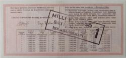 MİLLİ PİYANGO YARIM BİLET 23 NİSAN 1981 TARİHLİ 23 NİSAN ÇOCUK BAYRAMI VE ATATÜRK TEMALI Z HARFİ 206644 NUMARALI ÇOK NADİR