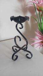 vintage metal ferforje dekoratif mumluk & 22 cm