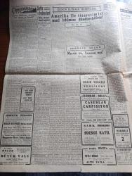Cumhuriyet Gazetesi - 7 Aralık 1949 - Seçim bilim yazan Nadir Nadi Başmakale - CHP grubu seçimlerde adli teminatı kabul etti - Başbakan Şemsettin Günaltay aleyhte bir karar verilirse çekileceğini söyledi - Kızıl Bulgaristan'da kıtlık başgösterdi - Amerika'da atom tahkikatı yeni bir safhaya girdi - Yakın Doğu'nun iktisaden kalkındırılması meselesi - şehir tiyatrosundan ayrılan sanatkarlar Nevin Seval  Nevin Akkaya Mümtaz Ener ve Cahit Irgat - yeni kadın noterimiz Fahire Akman - Vali Fahrettin Kerim Gökay dün Mecidiyeköy gecekondularını gezdi fotoğraf - Moskova'da 3 yıl yazan Bedell Smith yazı dizisi - Berlin Ekspresi filmi Çemberlitaş sinemasında - Büyük Vals bu akşam Melek sinemasında - Ölüme Doğru Yazan Agatha Christie yazı dizisi - İran şahı film yıldızlarından kaçıyor - Saraybosna davası sona erdi - Viyana futbol takım geliyor - Halide Edip Adıvar'ın ölmez eseri vurun kahpeye Kasımpaşa Ünal sinemasında - Turgut Reis yazan Halikarnas balıkçısı yazı dizisi - Emlak Bankası