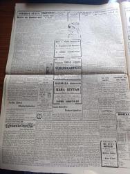 Cumhuriyet Gazetesi - 7 Aralık 1949 - Seçim bilim yazan Nadir Nadi Başmakale - CHP grubu seçimlerde adli teminatı kabul etti - Başbakan Şemsettin Günaltay aleyhte bir karar verilirse çekileceğini söyledi - Kızıl Bulgaristan'da kıtlık başgösterdi - Amerika'da atom tahkikatı yeni bir safhaya girdi - Yakın Doğu'nun iktisaden kalkındırılması meselesi - şehir tiyatrosundan ayrılan sanatkarlar Nevin Seval  Nevin Akkaya Mümtaz Ener ve Cahit Irgat - yeni kadın noterimiz Fahire Akman - Vali Fahrettin Kerim Gökay dün Mecidiyeköy gecekondularını gezdi fotoğraf - Moskova'da 3 yıl yazan Bedell Smith yazı dizisi - Berlin Ekspresi filmi Çemberlitaş sinemasında - Büyük Vals bu akşam Melek sinemasında - Ölüme Doğru Yazan Agatha Christie yazı dizisi - İran şahı film yıldızlarından kaçıyor - Saraybosna davası sona erdi - Viyana futbol takım geliyor - Halide Edip Adıvar'ın ölmez eseri vurun kahpeye Kasımpaşa Ünal sinemasında - Turgut Reis yazan Halikarnas balıkçısı yazı dizisi - Emlak Bankası