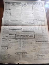 Cumhuriyet Gazetesi - 1 Nisan 1943 - neden oyalama yazan Yunus Nadi Abalıoğlu Başmakale - tunus'ta mihver takip ediliyor - 8. Ordu Metuia Uderf ve Secenan'ı işgal etti - Amerika 38 milleti 27 Nisan'da toplanacak bir konferansa çağırıyor - Amerika konferansını hazırlayanlar fotoğraf - bütün Arap Devletleri bir toplantıya çağrılıyor - Roosevelt'in beyanatı - ladoga gölü'nün cenup doğusunda Kızılordu'nun yaptığı hücumlara Almanlar mukavemet ediyorlar - şark cephesinden fotoğraflar - İngiliz uçakları Alman başşehri berlin'e sahte iaşe kartları atmışlar - İnönü zaferi'nin yıldönümü halkevlerinde kutlanıyor - Adana'da İnönü koşusu fotoğraf - denizaltı harbi - Hint masalları yazan Burhan Felek - katil ben değilim bu akşam Saray sinemasında - küçük hikaye bağa giderken yazan Tunara - 9. Şarl'ın kanlı saltanatı yazan Prosper Merimée - beynelminel Adalet Divanı - İtalya'da topyekün seferberlik hazırlığı - bugünkü radyo programı - bulmaca - Singer kontrol saatleri gelmiştir - borsa