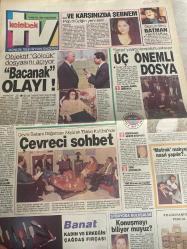 KELEBEK TV GAZETESİ DOĞUM GÜNÜ GAZETESİ - 19 NİSAN 1993 -Şebnem-Erkan Yolaç-Erdal İnönü-Uğur Mengenecioğlu-Um Denizcik-Kadir Çelik-Doğancan Akyürek-Hüryet Güngör-Tuna Serim-Turgut Özal-Charlton Heston-Sophia Loren-Raf Vallone-Geraldine Page-Tom Tryon-Anthony Mann-Mitzi Kapture-John Saxon-Edward Albert-Sam Bottoms-Debra Lamb-Charles T. Kanganis-Addison Randall-Mitchell Grogin-Dr. Gündüz Temizel-P.T. Reyhan Yıldız Sına-Erhan Aksay-Fikret Hakan-Füsun Önal-Mehmet Akan-Mehmet Aslantuğ-Fikret Hakan-Salih Zeki Yurtaslan-Mine Kut-Bade Doymaz-Yasemin Bozani-Mr. Ata Nuhun-Fatma Batukan-Sebastien El Chato-Isabelle Aubret-Joelle Ursull-Mario Martinet-Rene Joly-Ahu Tuğba-İsmail Beşikçi-H.Y.-Eatos-Güngörmüşler-Chic Young-Dedektif Nik-Kadın Kalbi-Deliksiz uykunun yolları-Bacanak olayı-Çevreci sohbet-Konuşmayı biliyor muyuz-Üç önemli dosya-Matrak makyaj nasıl yapılır-Batman-Ölümcül ırk-El Cid-Yalan Rüzgarı 20 yaşına bastı-50’lerden insan portreleri-Fransızlar’ın İstanbul çıkarması-Kadın ve erkeğin çağ