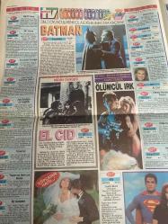 KELEBEK TV GAZETESİ DOĞUM GÜNÜ GAZETESİ - 19 NİSAN 1993 -Şebnem-Erkan Yolaç-Erdal İnönü-Uğur Mengenecioğlu-Um Denizcik-Kadir Çelik-Doğancan Akyürek-Hüryet Güngör-Tuna Serim-Turgut Özal-Charlton Heston-Sophia Loren-Raf Vallone-Geraldine Page-Tom Tryon-Anthony Mann-Mitzi Kapture-John Saxon-Edward Albert-Sam Bottoms-Debra Lamb-Charles T. Kanganis-Addison Randall-Mitchell Grogin-Dr. Gündüz Temizel-P.T. Reyhan Yıldız Sına-Erhan Aksay-Fikret Hakan-Füsun Önal-Mehmet Akan-Mehmet Aslantuğ-Fikret Hakan-Salih Zeki Yurtaslan-Mine Kut-Bade Doymaz-Yasemin Bozani-Mr. Ata Nuhun-Fatma Batukan-Sebastien El Chato-Isabelle Aubret-Joelle Ursull-Mario Martinet-Rene Joly-Ahu Tuğba-İsmail Beşikçi-H.Y.-Eatos-Güngörmüşler-Chic Young-Dedektif Nik-Kadın Kalbi-Deliksiz uykunun yolları-Bacanak olayı-Çevreci sohbet-Konuşmayı biliyor muyuz-Üç önemli dosya-Matrak makyaj nasıl yapılır-Batman-Ölümcül ırk-El Cid-Yalan Rüzgarı 20 yaşına bastı-50’lerden insan portreleri-Fransızlar’ın İstanbul çıkarması-Kadın ve erkeğin çağ