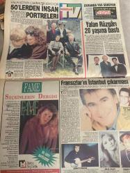 KELEBEK TV GAZETESİ DOĞUM GÜNÜ GAZETESİ - 19 NİSAN 1993 -Şebnem-Erkan Yolaç-Erdal İnönü-Uğur Mengenecioğlu-Um Denizcik-Kadir Çelik-Doğancan Akyürek-Hüryet Güngör-Tuna Serim-Turgut Özal-Charlton Heston-Sophia Loren-Raf Vallone-Geraldine Page-Tom Tryon-Anthony Mann-Mitzi Kapture-John Saxon-Edward Albert-Sam Bottoms-Debra Lamb-Charles T. Kanganis-Addison Randall-Mitchell Grogin-Dr. Gündüz Temizel-P.T. Reyhan Yıldız Sına-Erhan Aksay-Fikret Hakan-Füsun Önal-Mehmet Akan-Mehmet Aslantuğ-Fikret Hakan-Salih Zeki Yurtaslan-Mine Kut-Bade Doymaz-Yasemin Bozani-Mr. Ata Nuhun-Fatma Batukan-Sebastien El Chato-Isabelle Aubret-Joelle Ursull-Mario Martinet-Rene Joly-Ahu Tuğba-İsmail Beşikçi-H.Y.-Eatos-Güngörmüşler-Chic Young-Dedektif Nik-Kadın Kalbi-Deliksiz uykunun yolları-Bacanak olayı-Çevreci sohbet-Konuşmayı biliyor muyuz-Üç önemli dosya-Matrak makyaj nasıl yapılır-Batman-Ölümcül ırk-El Cid-Yalan Rüzgarı 20 yaşına bastı-50’lerden insan portreleri-Fransızlar’ın İstanbul çıkarması-Kadın ve erkeğin çağ