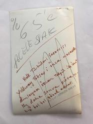 DANSÖZ ve OYUNCU ÖZCAN TEKGÜL'ÜN ORİJİNAL 3'LÜ FOTOĞRAF SETİ - 18 x 12 cm EBADINDA - ÖZCAN TEKGÜL, YILDIRAY TOKSÖZ'ÜN ŞARKI SÖYLEDİĞİ MEKANDA İSMET AY'LA BİRLİKTE EĞLENİRKEN ÇEKİLMİŞ 3 ÖZEL KARE, (ÖZEL ARŞİV)