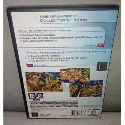 Pc oyun age of empires collector's edition. Orijinal, disk 10 üzerinden 8.5 koleksiyonluk.