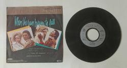 JERMAINE JACKSON & PIA ZADORA * WHEN THE RAIN BEGINS TO FALL * FOLLOW MY HEARTBEAT * 45LİK PLAK