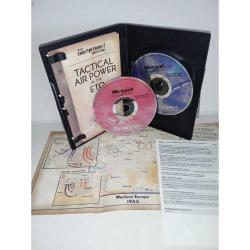 Pc oyun Microsoft combat flight simulator 3 battle for europe. orijinal haritalı ve kitapçıklı. 2 disk. diskler tertemiz sıfır ayarında koleksiyonluk