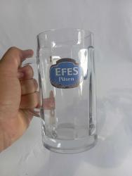 Efes Pilsen bira premium kulplu bardak 0.5.lt
