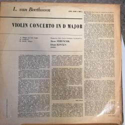 Beethoven - Violin Concerto / Dénes Kovács, János Ferencsik & Hungarian State Concert Orchestra / Hungary 1973 / LP / *classical*