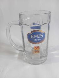 Efes Pilsen 35.yil kulplu bira bardak 0.3 lt